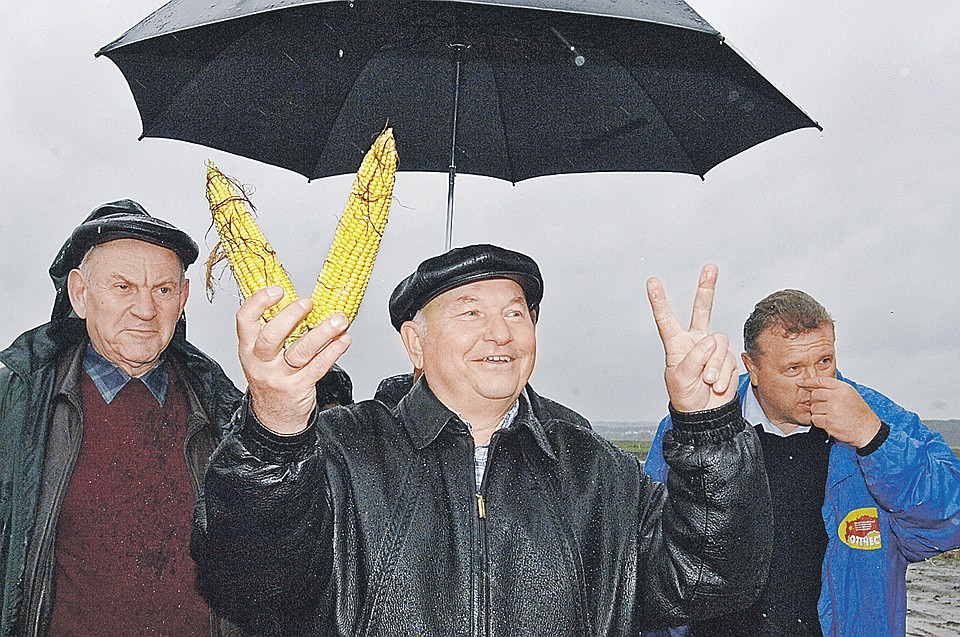Лужков родился в Москве. Но деревенские корни родителей тянули его на село. Фото: Олег РУКАВИЦЫН