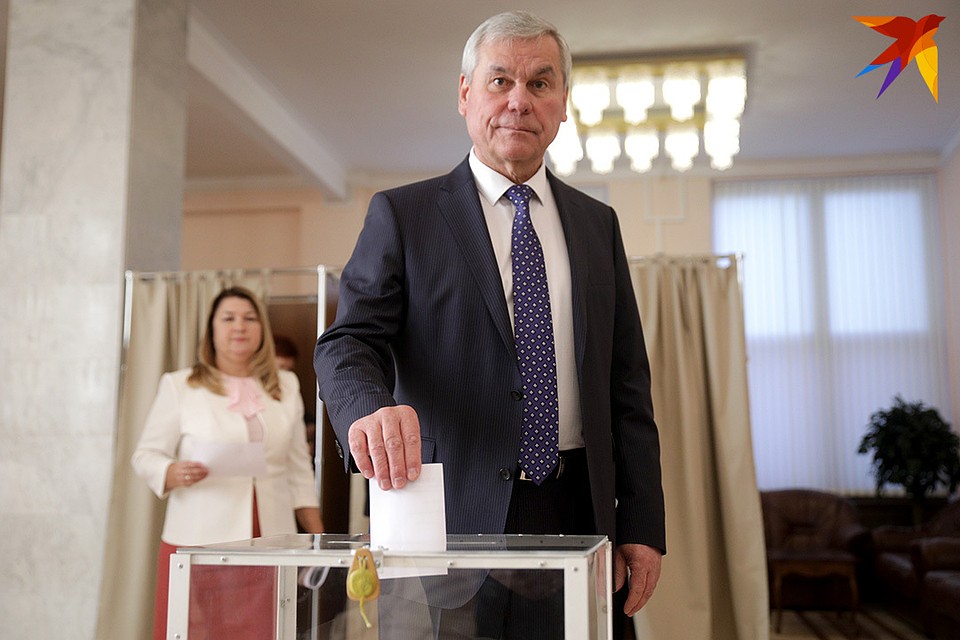 Председатель Палаты представителей Владимир Андрейченко. Фото: Павел МАРТИНЧИК