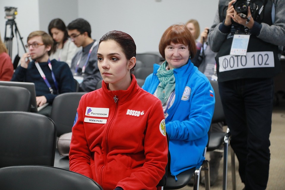 Евгения Медведева - дважды чемпионка Мира, но в Красноярске ей не повезло Фото: Мария ЛЕНЦ