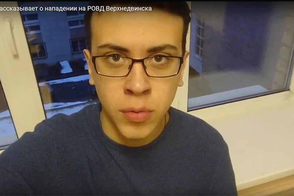 Парень выложил в сеть видео и текстовые материалы, объясняющие его поступок. Фото: скриншот из видео.