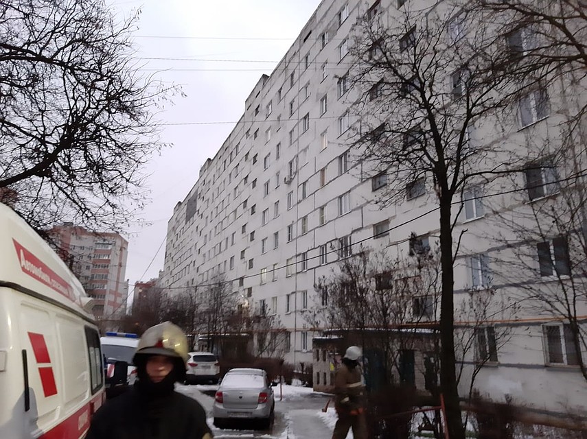 Пожар в Александрове Фото: ГУ МЧС по Владимирской области