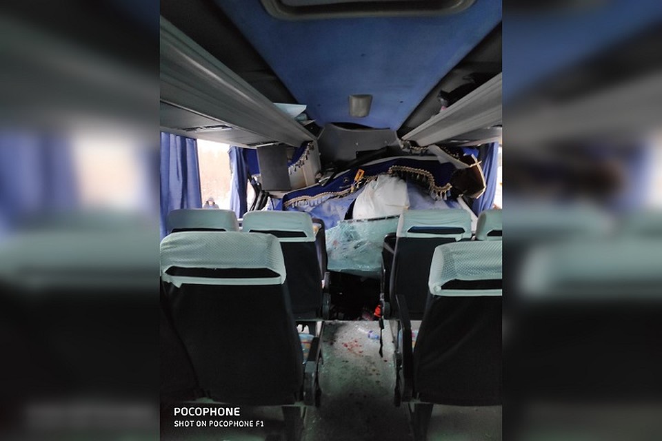 Салон автобуса. Фото: Юлия Лунегова