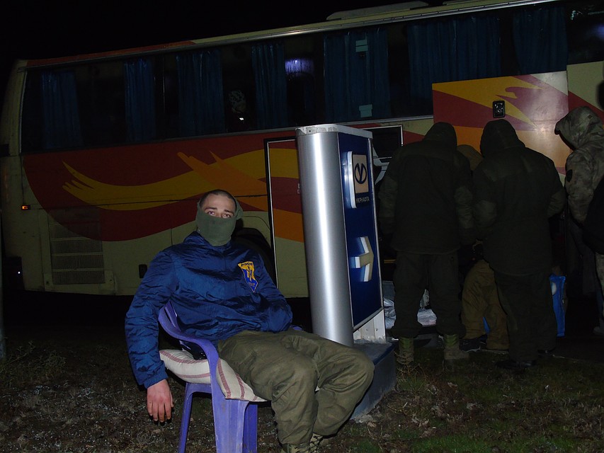 Поначалу идею поддержали бойцы «Азова»