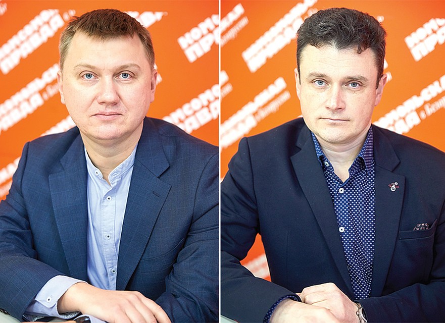 Сергей Гмир и Вячеслав Мулица. Фото: Павел МАРТИНЧИК