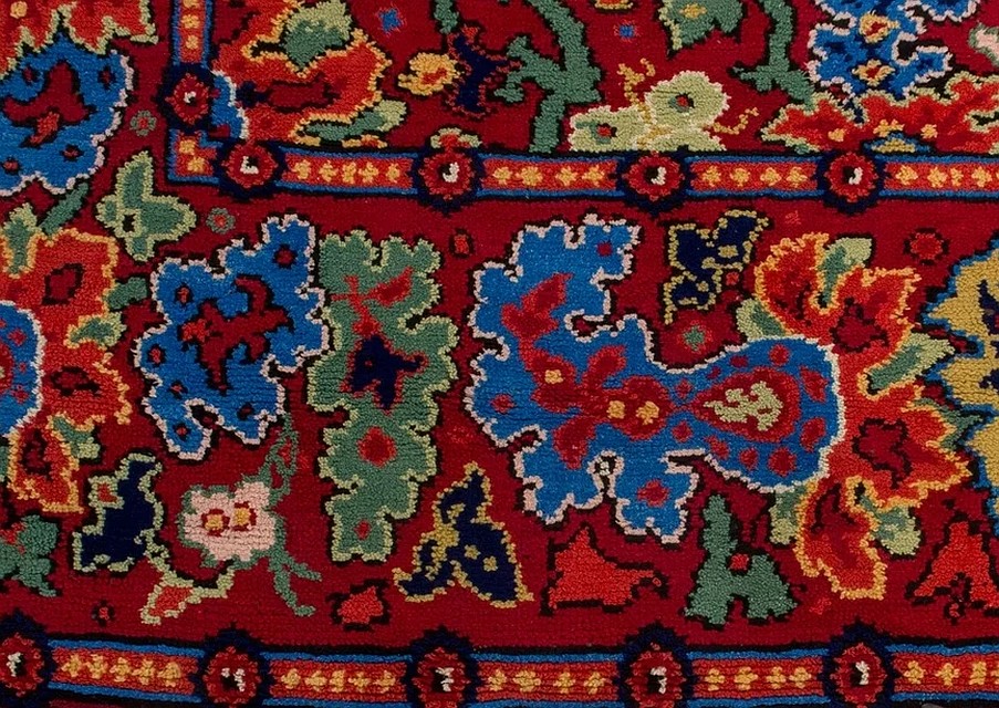 Ковер реставрировали полтора года. Фото: ГМЗ «Царское Село»