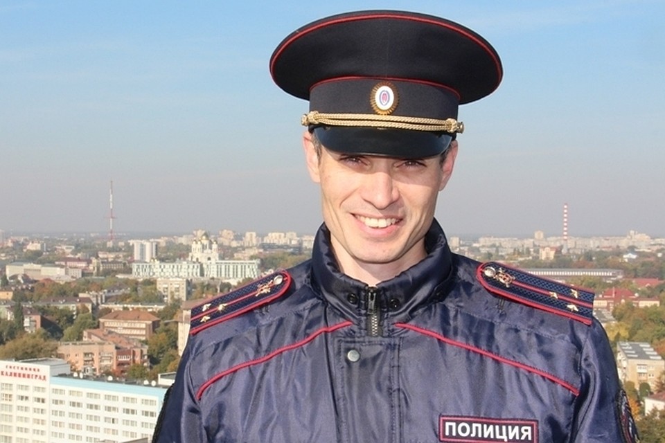 Лучший участковый России Виталий Тохтамыш задержал уголовника. Фото: пресс-служба УМВД Калининградской области