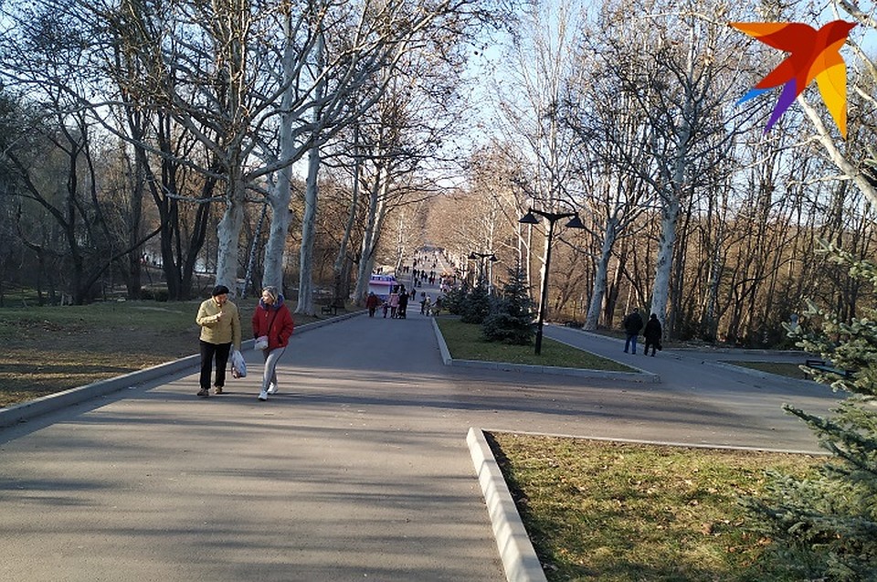 Аллеи парка отремонтировали, установили освещение Фото: Наталья СИНЯВСКАЯ