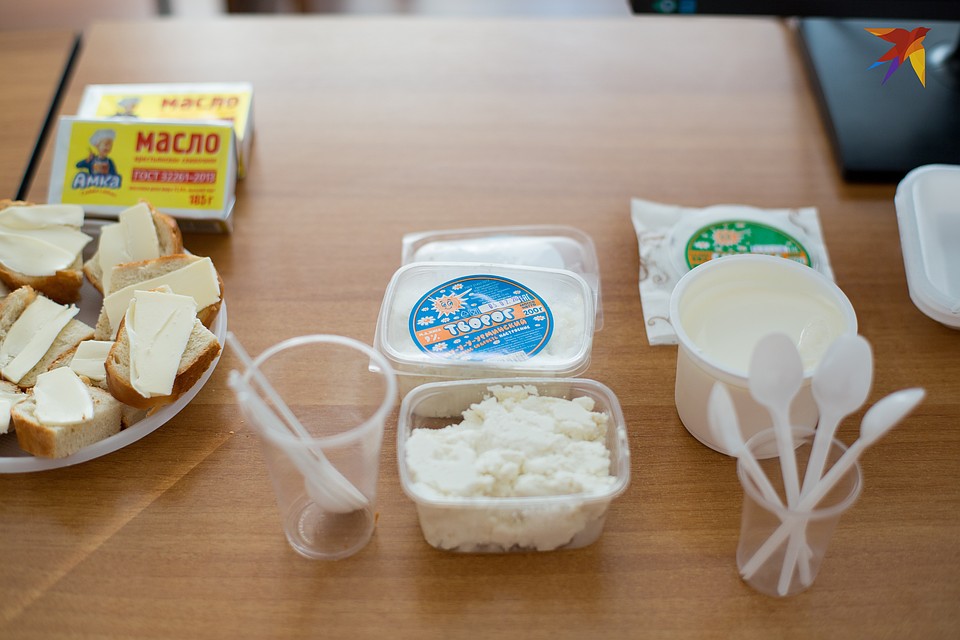 После церемонии награждения состоялась дегустация молочной продукции победителей.