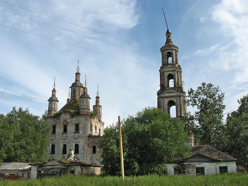 Церковь Троицы Живоначальной, Зашугомье, Костромская область. Фото prihod.ru