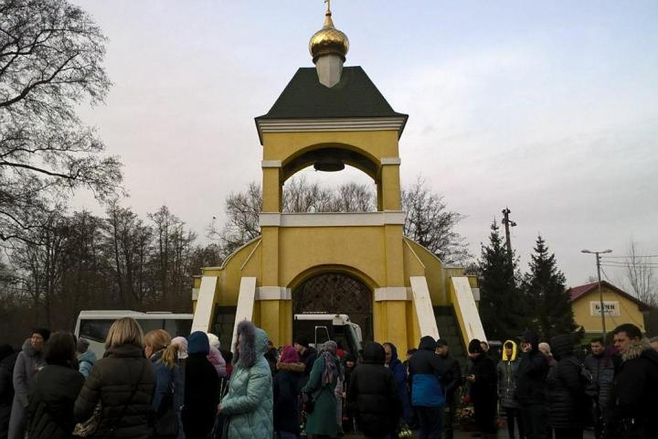 В Калининграде простились с Вадимом Янголенко и Дарьей Ефимовой. Фото: Ольга Гончарова
