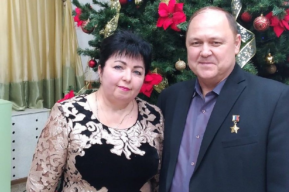Сергей Палагин со своей супругой Ириной.