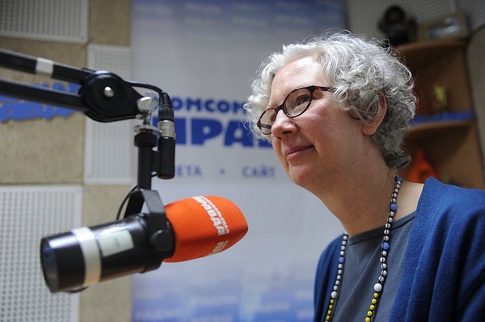 В эфире радио КП-Екатеринбург Эми Сторроу рассказала о взаимоотношениях России и США Фото: Алексей БУЛАТОВ