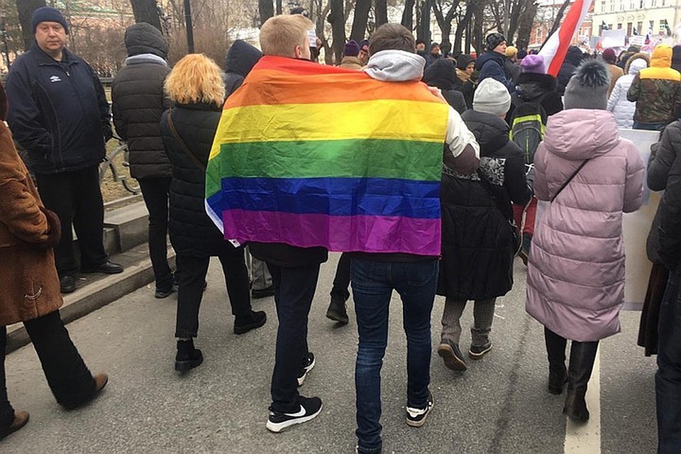Это был не марш единомышленников, а смотр движений и организаций Фото: СОЦСЕТИ