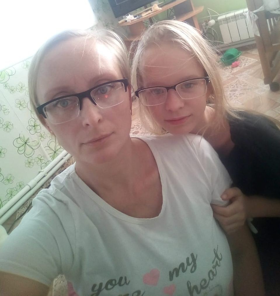 Екатерина была в шоке, когда увидела дочку после нападения собаки. Фото: личный архив.