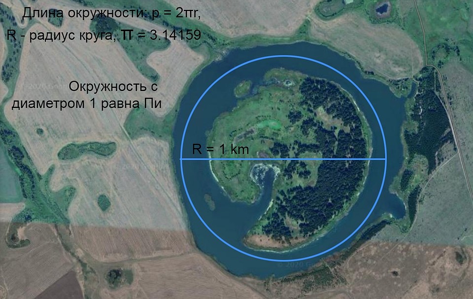Радиус озера — около километра Фото: Максим БАСКОВ