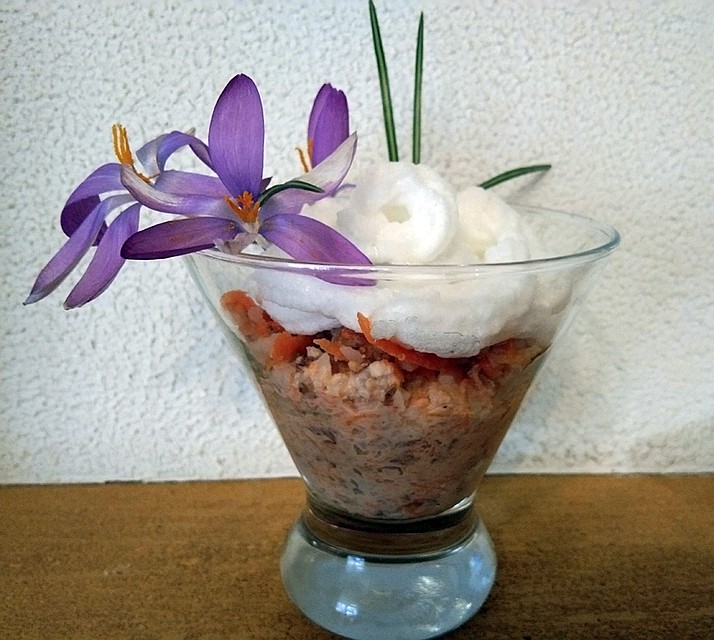 Сливочная гречка с курагой и медом