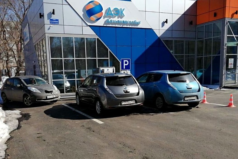 Зарядить авто можно рядом с Едиными расчетными центрами РусГидро. Фото: предоставлено компанией-владельцем