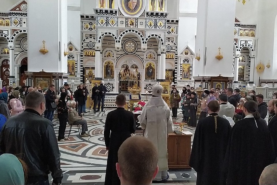 В Горловке проходит церемония прощание с трагически погибшей от украинского обстрела Мирославой Воронцовой Фото: Андрей ТРУБЕЦКИЙ
