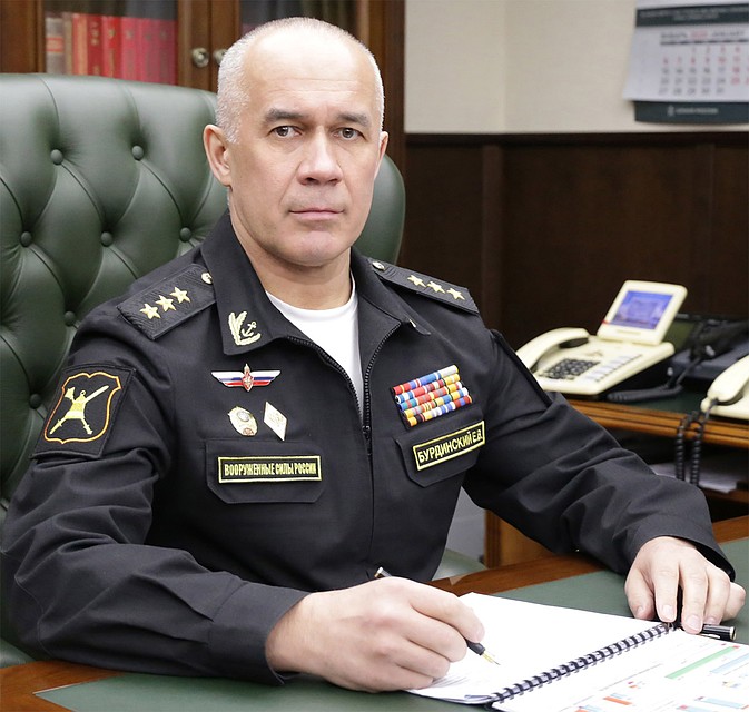 Начальник Главного организационно-мобилизационного управления Генерального штаба Вооруженных Сил Российской Федерации — заместитель начальника Генерального штаба Вооруженных Сил Российской Федерации, генерал-полковник Евгений Бурдинский. Фото: Министерство обороны РФ