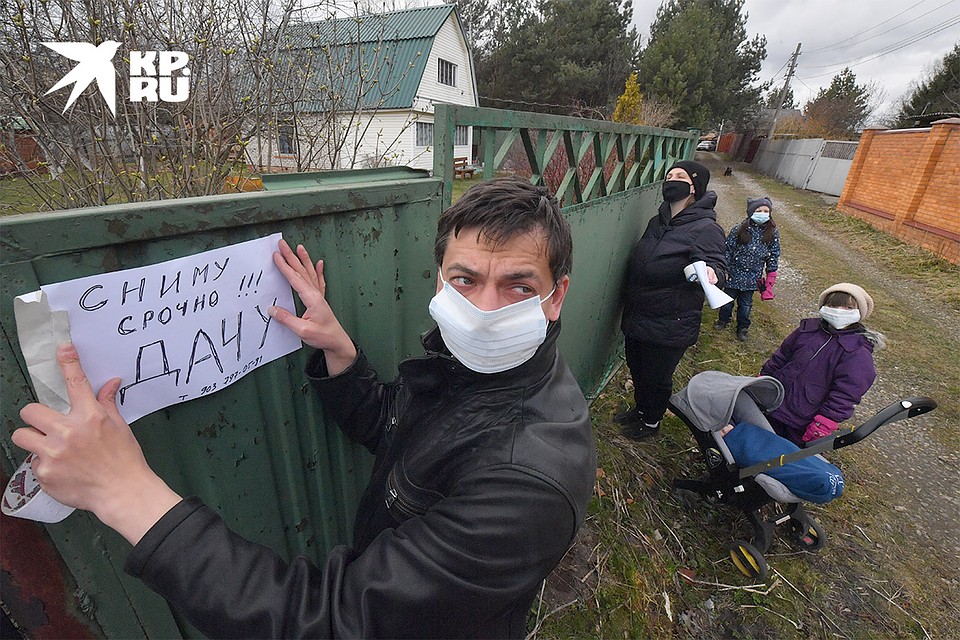В России считается одним из лучших вариантов "пересидеть" эпидемию на даче. Фото: Владимир ВЕЛЕНГУРИН