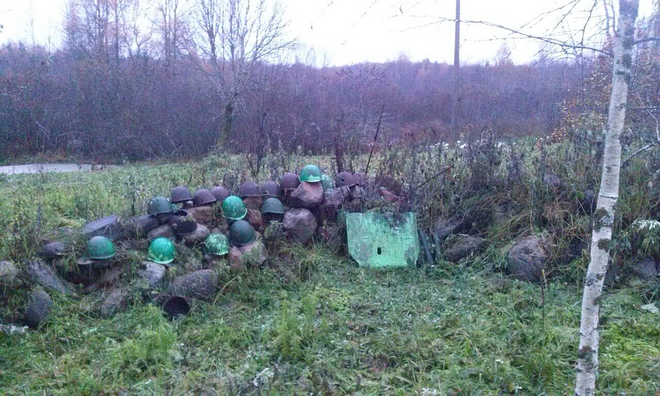 Многие солдаты, погибшие на войне, так и остались не похороненными.