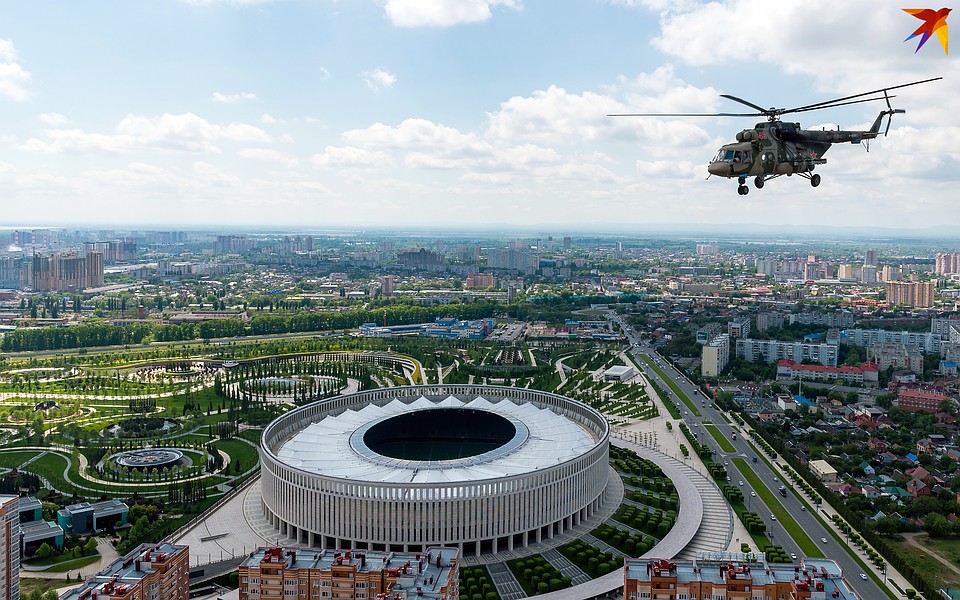 Авиапарад в Краснодаре Фото: Александр ЛЕБЕДЕВ