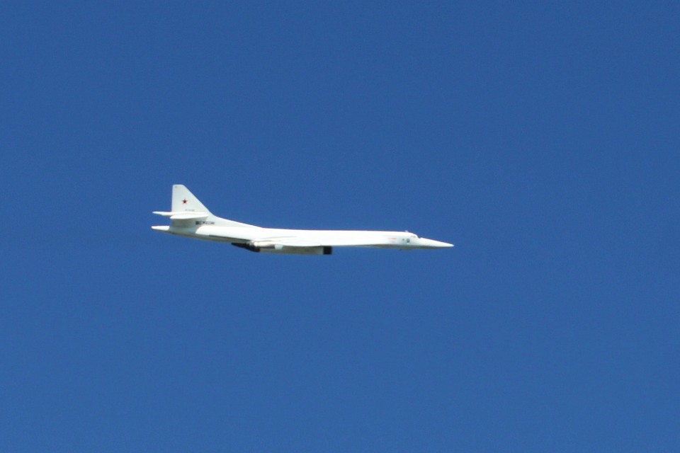 Бомбардировщик Ту-160 «Белый лебедь». Фото: Алина НИЗАМОВА