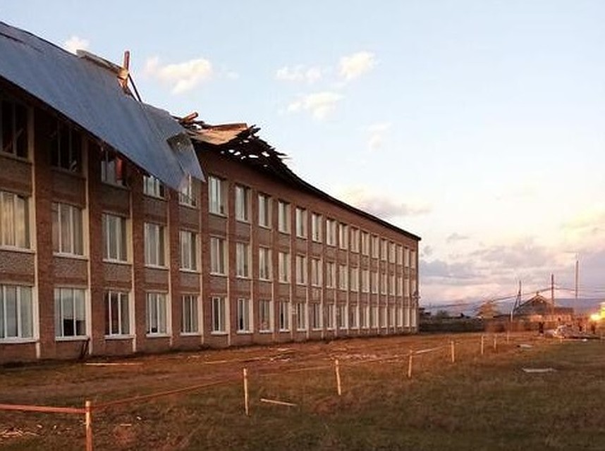 Основные работы по восстановлению кровли начнутся 11 мая. Фото: ГУ МЧС по Иркутской области