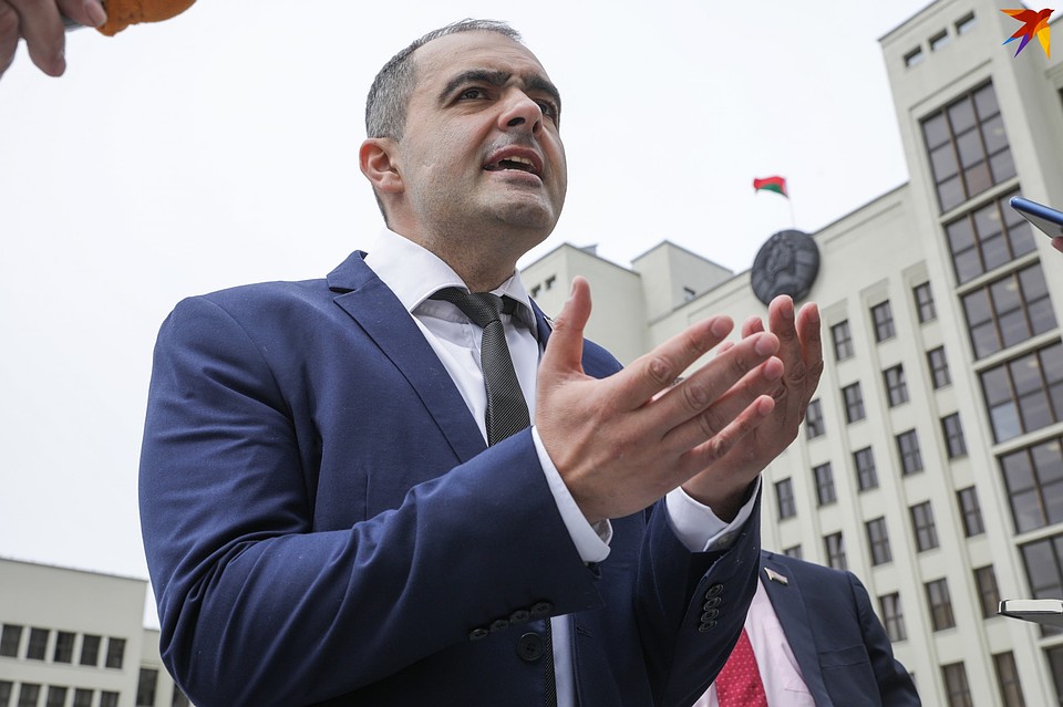 Олег Гайдукевич: "Спарринг-партнер - это самый слабый кандидат, который не хочет победить и не может собрать электоральную базу" Фото: Павел МАРТИНЧИК