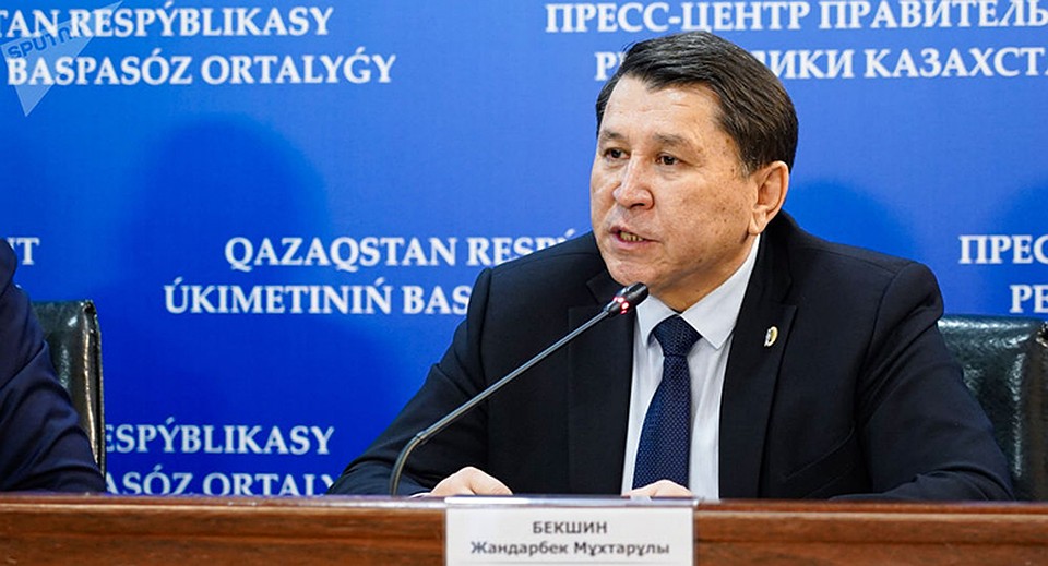 Жандарбек Бекшин. Фото: © Sputnik
