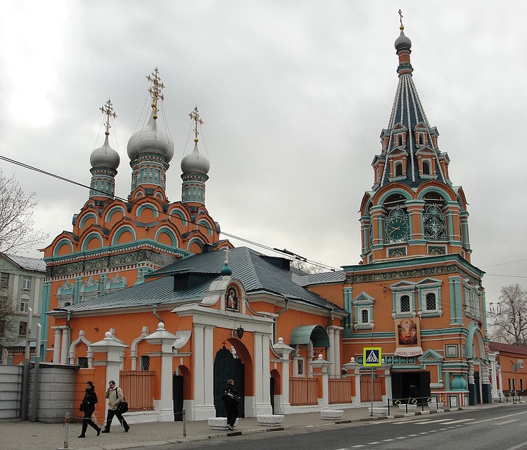 Церковь Григория Неокесарийского на Большой Полянке. Фото: Яндекс. Карты