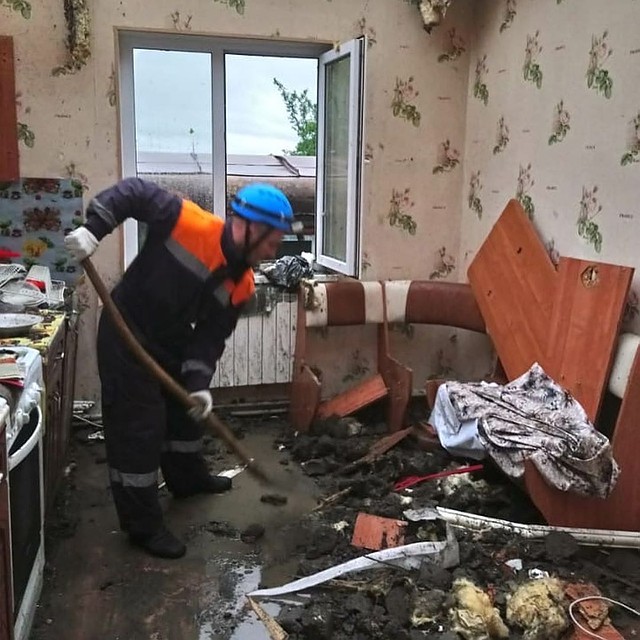 Фото от спасателей МЧС РСО-Алания