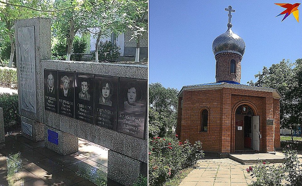 Памятник погибшим медикам и храм, где молятся за всех, кто не выжил Фото: Евгения СОКОРЕВА