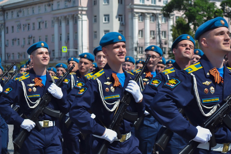Репетиция парада Победы. Фото: Кирилл Мишин