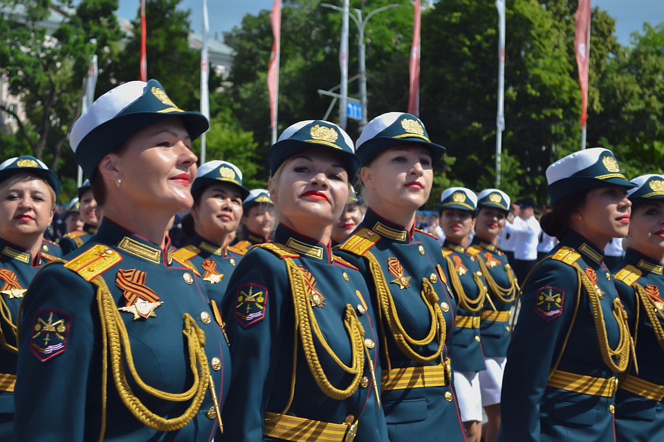 Репетиция парада Победы. Фото: Кирилл Мишин