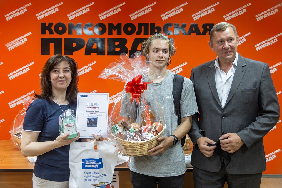 Константин Жовнар отлично катается на велосипеде Фото: Диана ИВАНОВА
