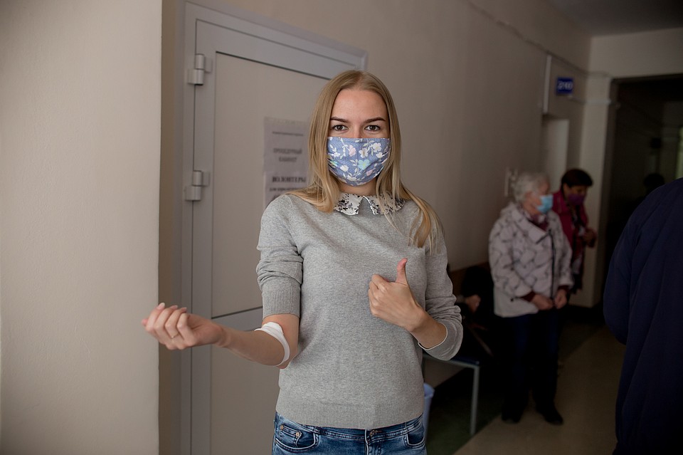 И в исследовании поучаствовали, и на антитела проверились Фото: Валентина ВАГАНОВА