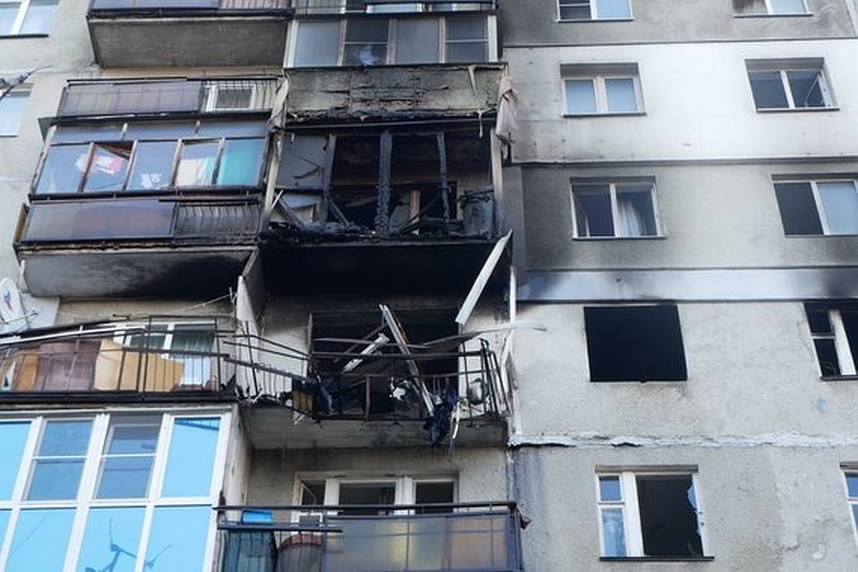 Все жильцы дома на улице Краснодонцев в Нижнем Новгороде, где произошел взрыв газа, будут временно расселены Фото: ГУ МЧС по Нижегородской области