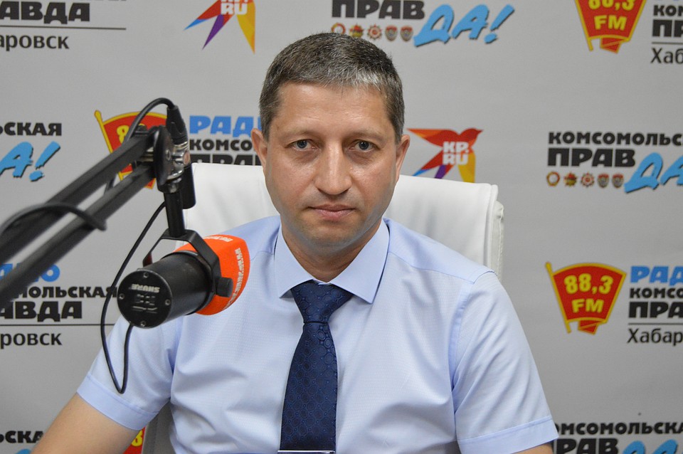 Владислав Мозгалев, начальник Главного управления экологического надзора главного управления регионального госконтроля и лицензирования Правительства Хабаровского края Фото: Сергей ПЯТКОВ