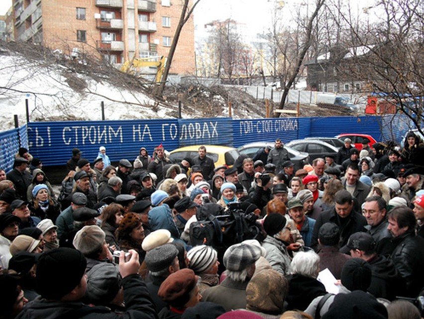 Нижегородские чиновники признали стройку на Ковалихе законной.