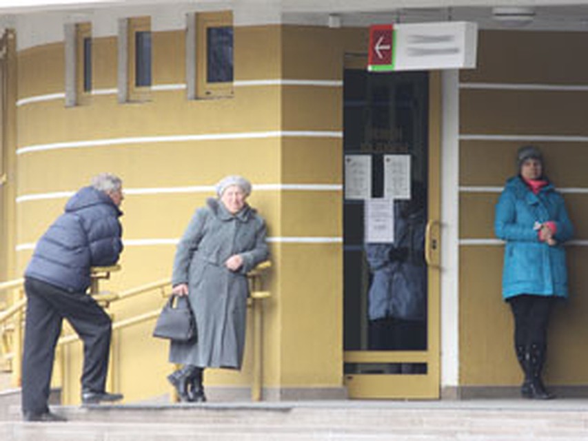 Очередь за валютой 21.04.2011 г.