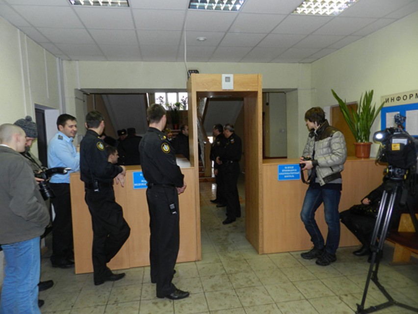 В зал суда журналистов не пустили...