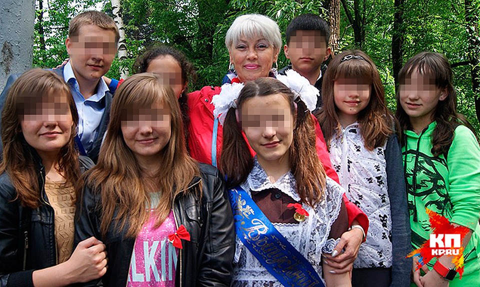 Светлана Шамаева с учениками