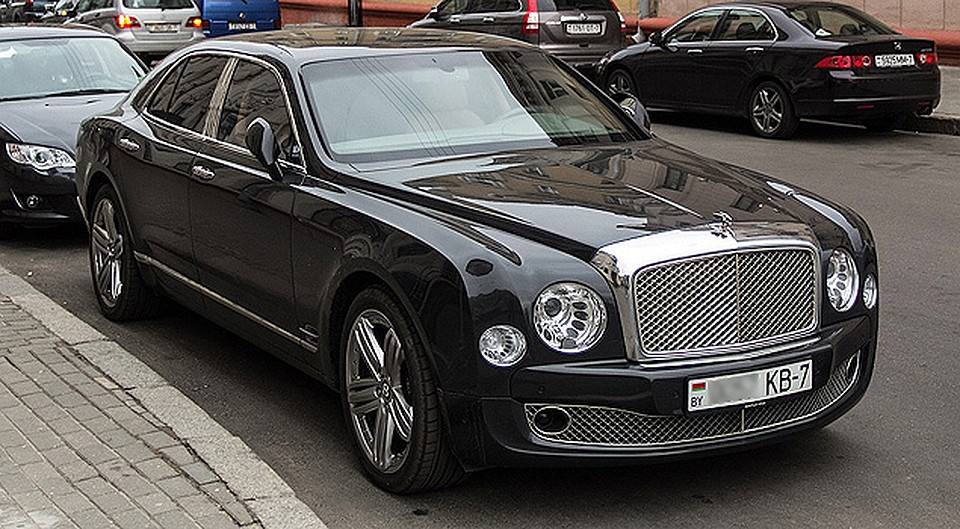 Bentley Mulsanne - новый представительский седан английской марки.