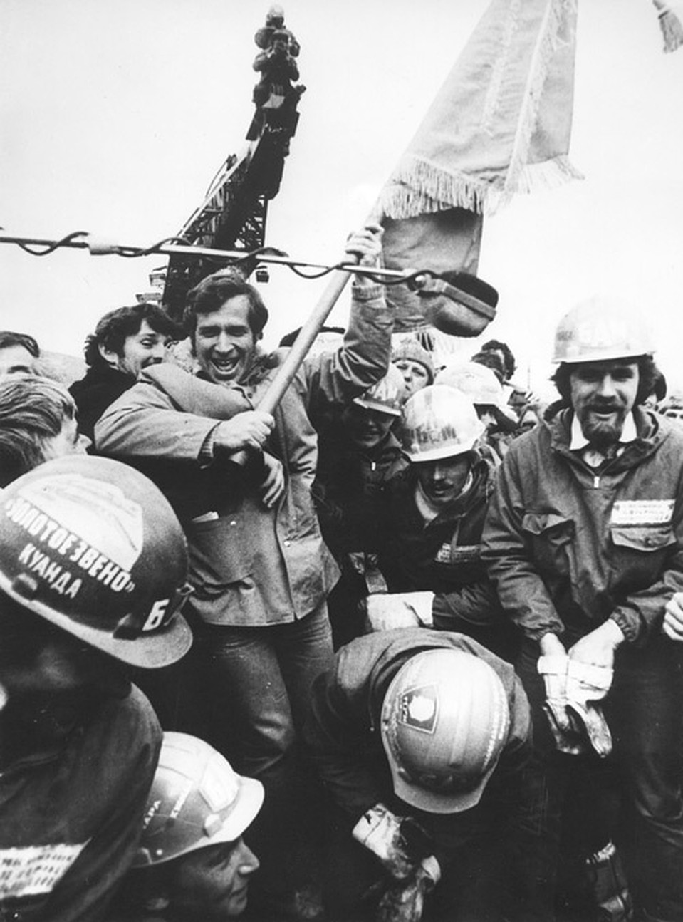 На стыковке. 1984 г. Ахит Гинненчеков.