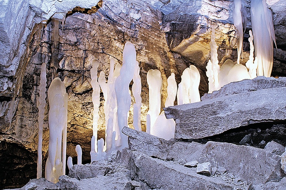 Кунгурская ледяная пещера.