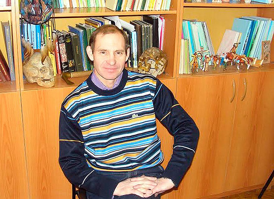 Профессор ПГСГА Александр Хохлов, заведующий палеоантропологической лабораторией.