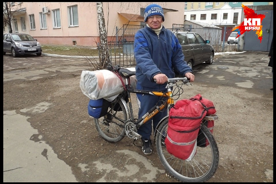72-летний Александр Гречкин был опытным велопутешественником Фото: Ирина ТАРАСОВА