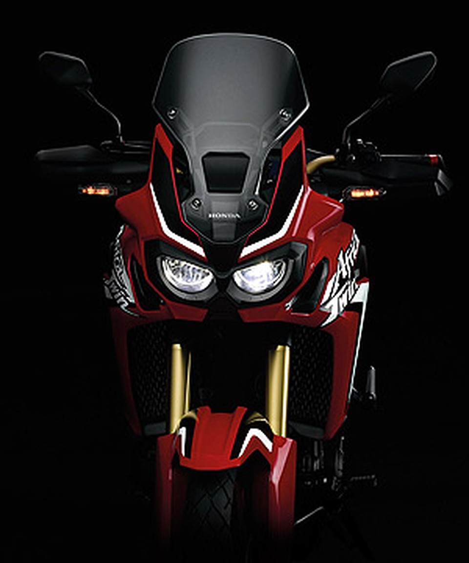 Как следует из названия, на «Африке» стоит двухцилиндровый двигатель. Фото: Honda