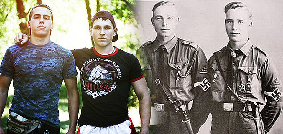 Германия -1937 год. Украина- 2015 год. Фото: vk.com/tabir.azovec и исторические архивы